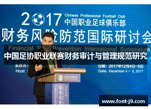 中国足协职业联赛财务审计与管理规范研究
