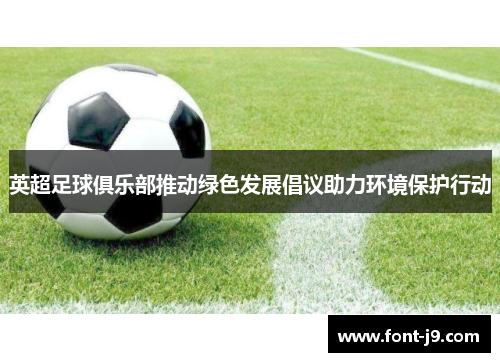 英超足球俱乐部推动绿色发展倡议助力环境保护行动